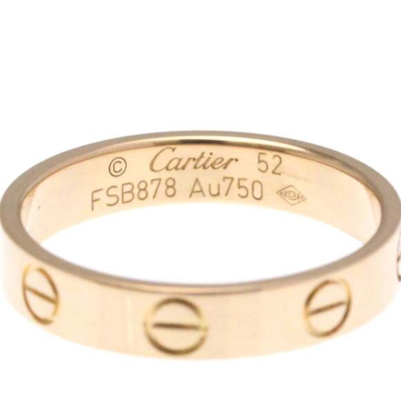 CARTIER 18k Gold Love Ring - Picture 5 of 9